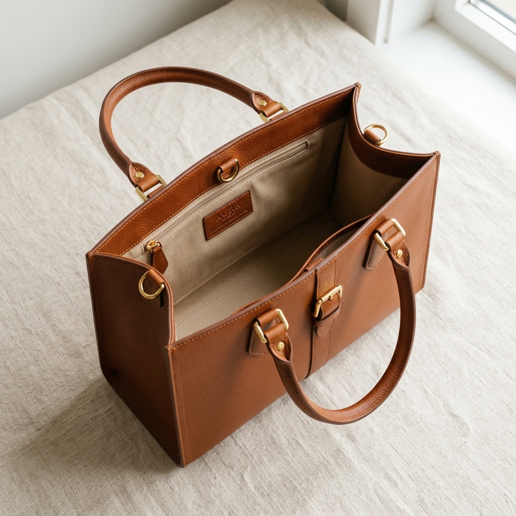 The Sahara Leather Tote