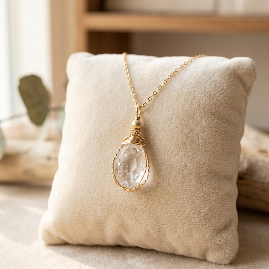 Crystal Pendant Necklace